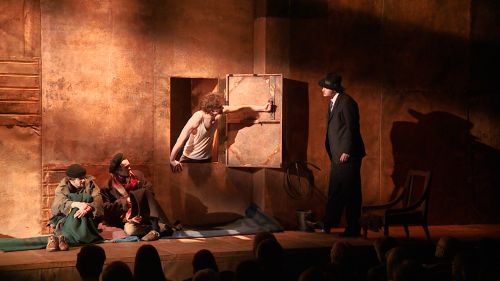 "THE LOWER DEPTHS": LEV DODIN DIRECTS GORKY'S PLAY FOR THE FIRST TIME